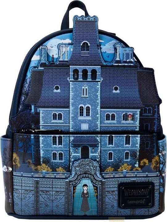Loungefly Wednesday by Rucksack Mini Nevermore Academy