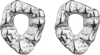 Marc Malone Haisley Silver Earrings - Designer Steel Earrings