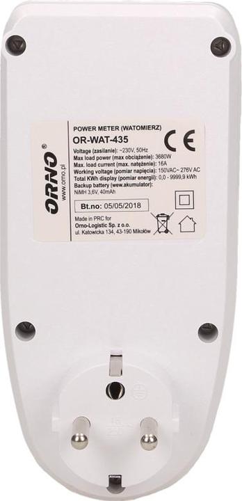 Actual product image Orno OR-WAT-435