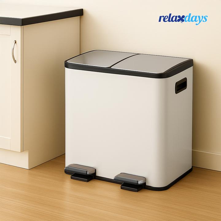 Produktbild Relaxdays Mülleimer Küche 2x 15 Liter (15 l)