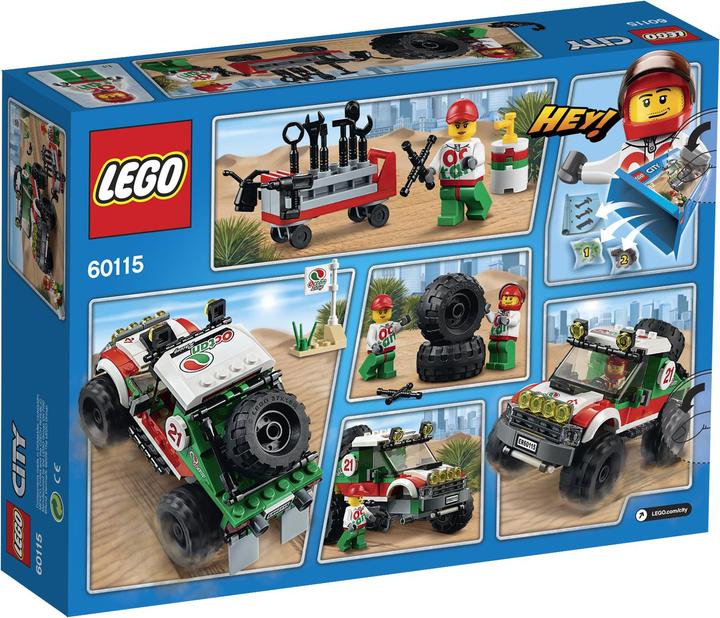 Actual product image LEGO 4 x 4 Off Roader (60115, LEGO City)