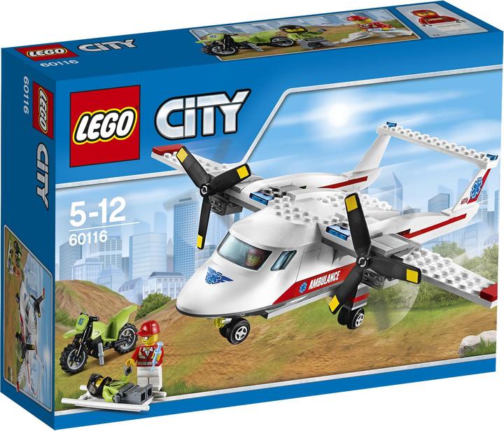 Produktbild LEGO Rettungsflugzeug (60116, LEGO City)