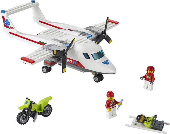 Produktbild LEGO Rettungsflugzeug (60116, LEGO City)