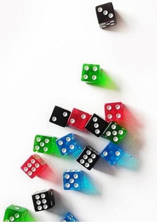Image du produit FG025 - Tumblin-Dice Medium : Jeu de dés 18 x dés de base