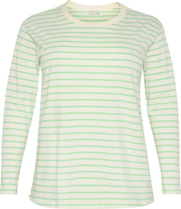 Green Stripe, antiquie white