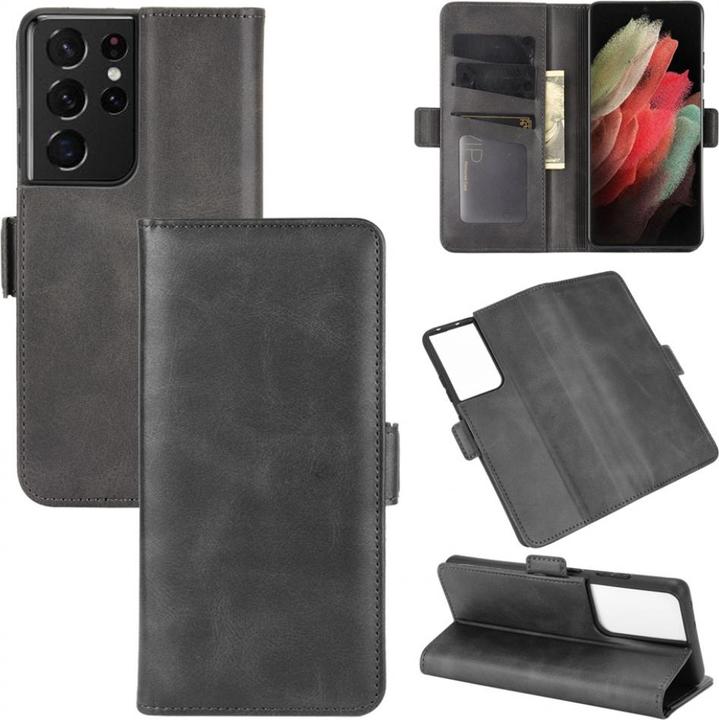 Produktbild Screenguard Samsung Galaxy S21 Ultra CardLounge Lederhülle (Samsung Galaxy S21 Ultra)
