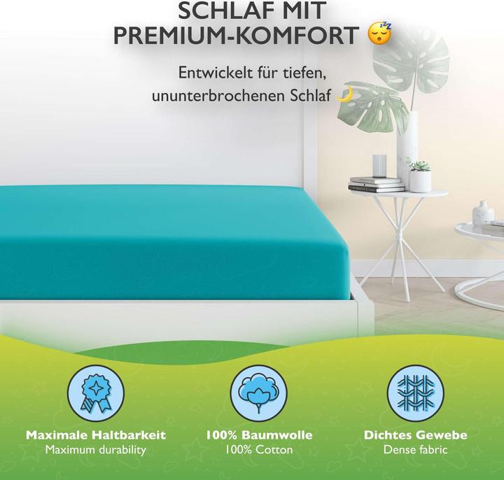 Actual product image Etérea Comfort Jersey Topper (180 x 200 cm, 200 x 200 cm)