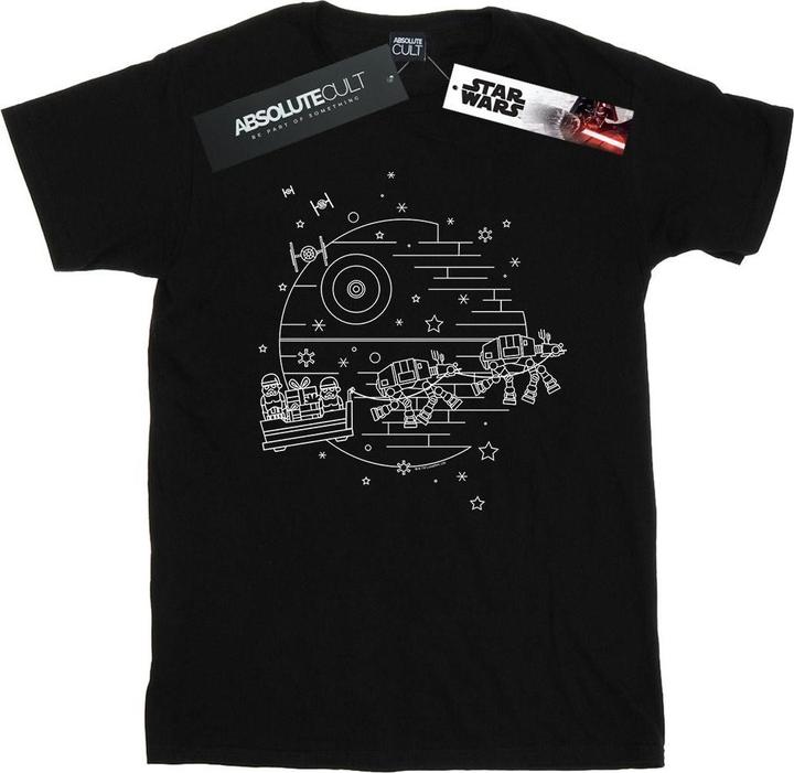 Star Wars Death Star Sleigh TShirt