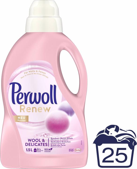 Actual product image Perwoll Wool & Delicates (25 Washing cycles, Liquid)