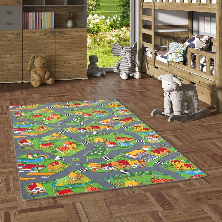 Produktbild Snapstyle Kinder Spiel Strassenteppich (160 x 200 cm)