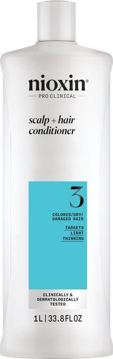 Actual product image Nioxin Scalp + Hair System 3 Conditioner (1000 ml)