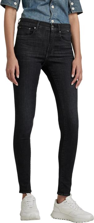 G-Star 3301 High Skinny Jeans Superstretch worn in coal