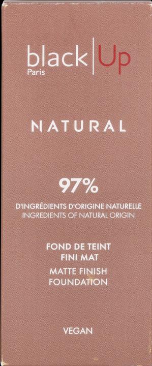 Actual product image Black Up Mat Finish Foundation (N09)