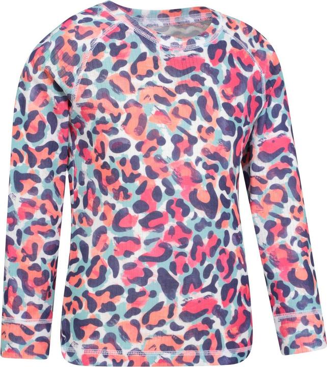 Actual product image Mountain Warehouse Childrens/Kids Talus Animal Print Base Layer Set (104)
