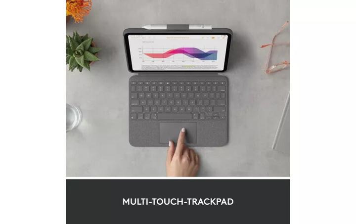 Image du produit Logitech Combo Touch Pour Ipad (10th Gen) (CH, iPad 2022 (10e génération))