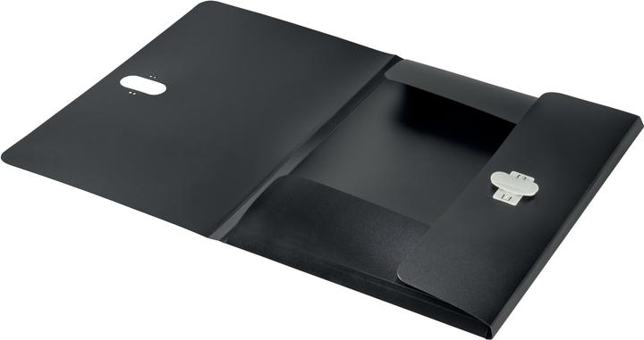 Image du produit Leitz Chemise à encarter ALPHA Recycle A4 noir (A4, 1 x)