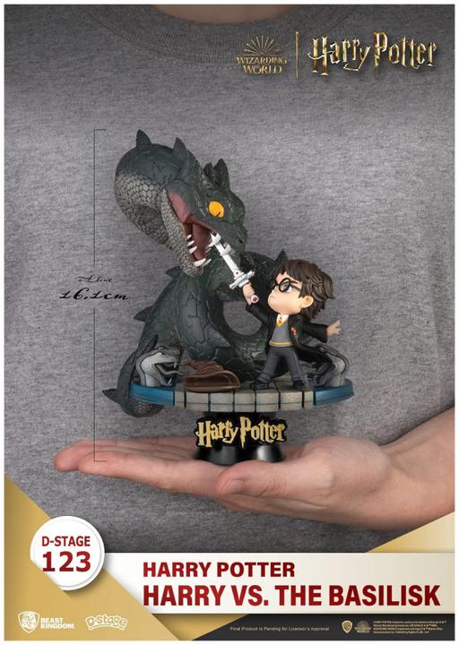 Produktbild Beast Kingdom ST D-Stage Harry Potter VS Basilisk 16cm