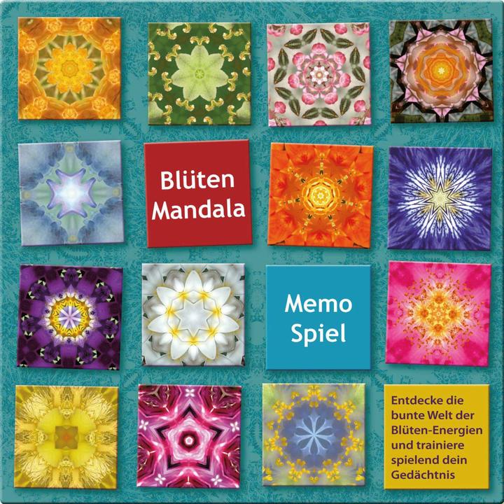 Produktbild Blüten Mandala Memo Spiel (Deutsch)