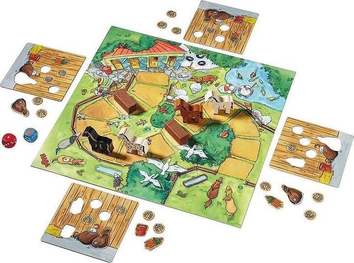 Actual product image Haba Hoppe Rider (Spanish, French, Italian, English, German, Dutch)
