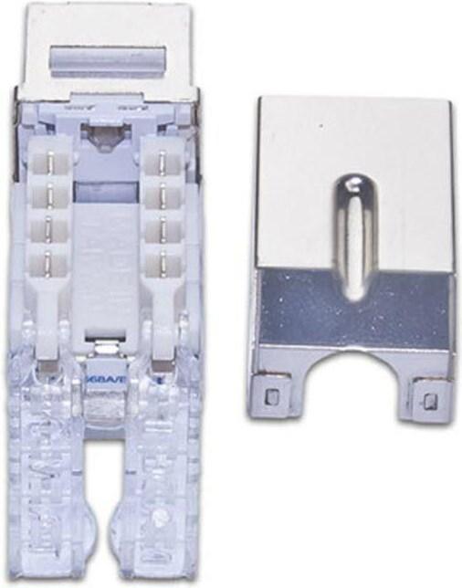 Actual product image Wirewin KAT6 10 Gigabit Ethernet Keystone Module, with locking function Keystone System (Keystone module)