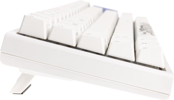 Produktbild Ducky One 2 Pro Mini White Edition Gaming Tastatur, RGB LED - Cherry Silent (DE, Kabelgebunden)