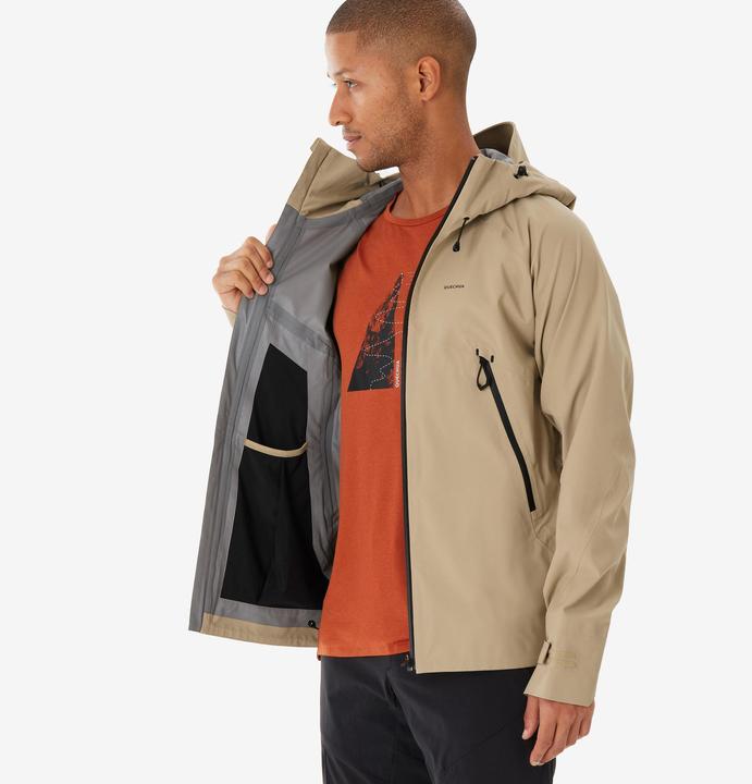 Immagine prodotto Quechua Wanderjacke Herren - MH500 beige (L)