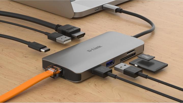 Immagine prodotto D-Link DUB-M810 (USB-C, 1 Porti)