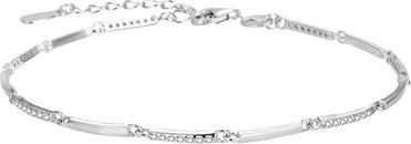 Agato Sparkling silver bracelet with zircons AGB756/21