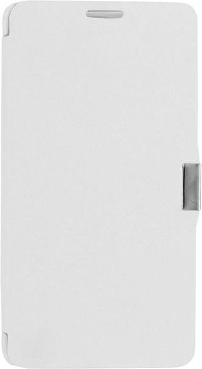 Produktbild König Design Handyhülle Tasche für Samsung Galaxy Note 4 SM N910 Weiss gebürstet (Samsung Galaxy Note 4)