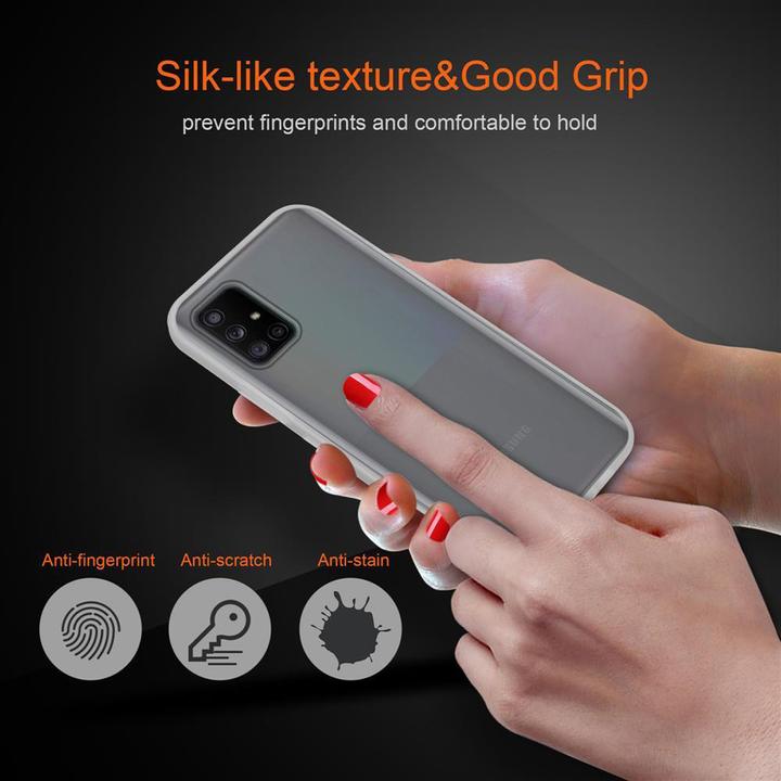 Actual product image Cadorabo Hybrid Matt Cover (Samsung Galaxy A71)