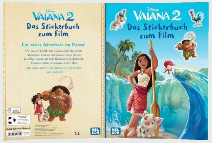 Immagine prodotto Vaiana 2: il libro degli adesivi del film