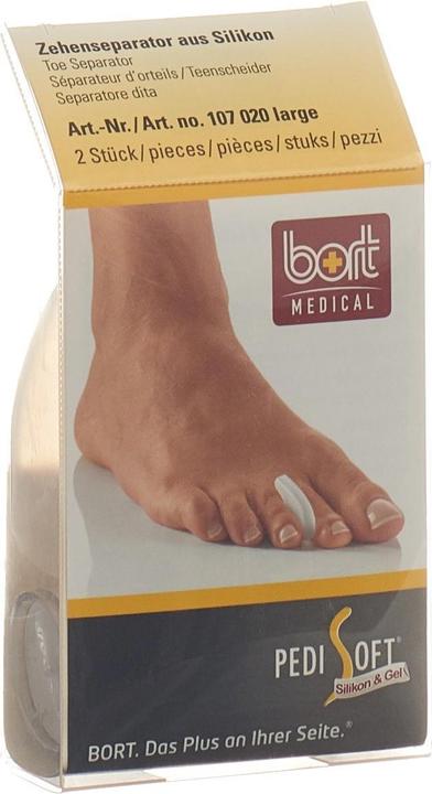 Actual product image Bort Medical Pedi Soft toe separator lare (Foot cream & foot gel)