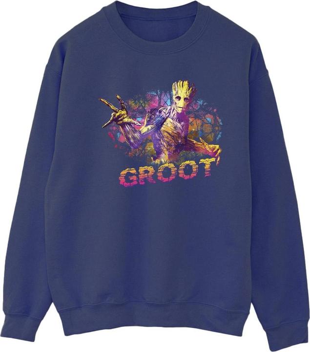 Guardians Of The Galaxy Abstract Groot Sweatshirt (L)