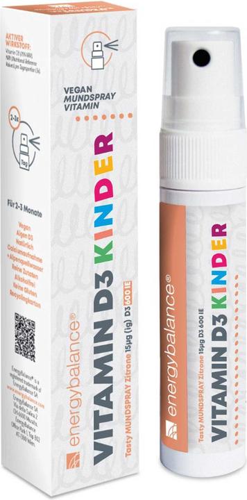 Immagine prodotto Energybalance Vitamina D3 bambini (1 Pezzo/i, Getto vaporizzato, 0.03 g)