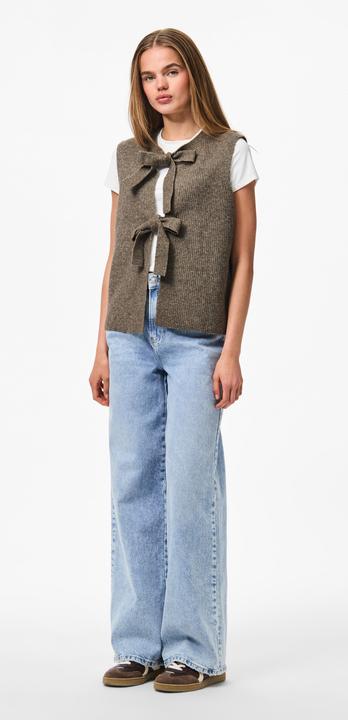 Actual product image Pieces Pcsilly Sl Rev Tie Vest Knit Noos Bc (XL)
