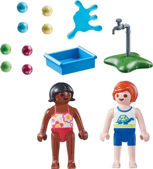 Actual product image Playmobil 71166 Children with water balloons (71166, Playmobil Special Plus)