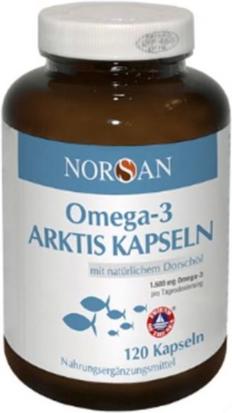 Norsan Omega-3 Arktis (120 Stück, Kapseln)