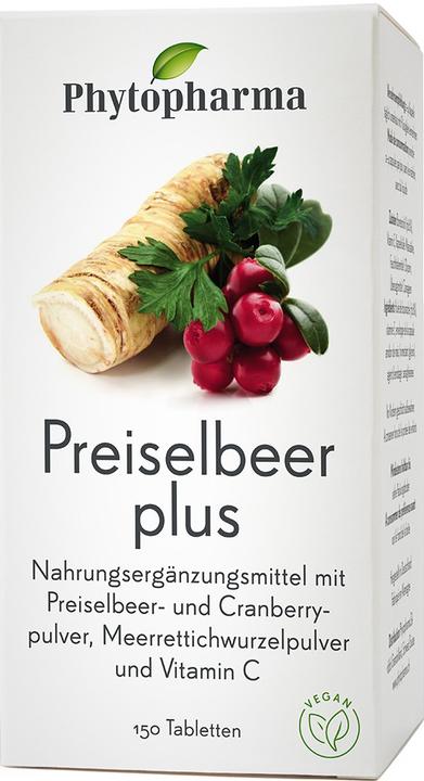 Actual product image Phytopharma Cranberry Plus (150 Piece, Pills, 106 g)
