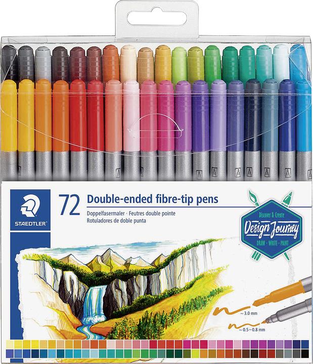 Image du produit Staedtler Design Journey (Multicolore, 72 x)