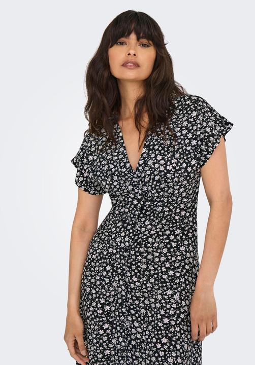Actual product image Only Normal geschnitten V-Ausschnitt Langes Kleid Kleid (S)