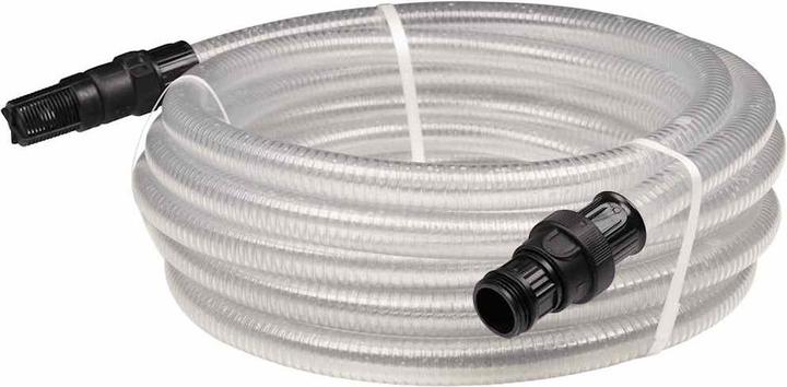 Actual product image VidaXL Saugschlauch mit PVC-Anschlüssen Transparent 1" 10 m PVC Schlauch (10 m, 26 mm)