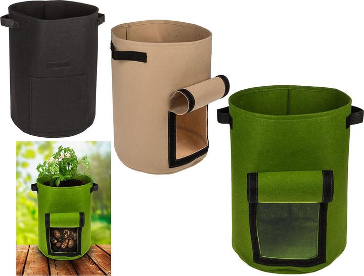 Actual product image Casativo Set of 6 planting sacks with harvest window (35 cm)
