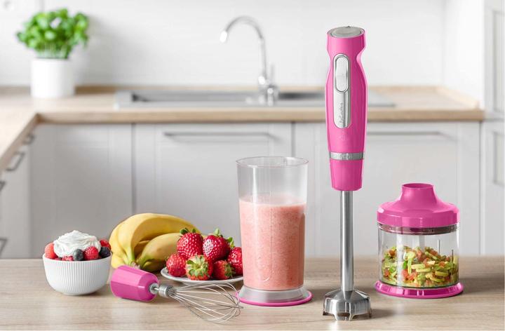 Produktbild Sencor SHB 4468RS-EUE3 Mixer 0,7 L Stabmixer 1000 W Rosa, Edelstahl
