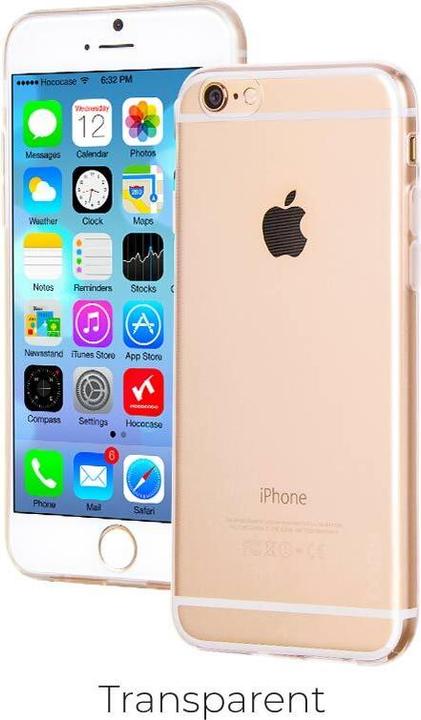 Actual product image Hoco Apple iPhone 6 Plus Light series TPU Transparent (Apple iPhone 6 Plus)