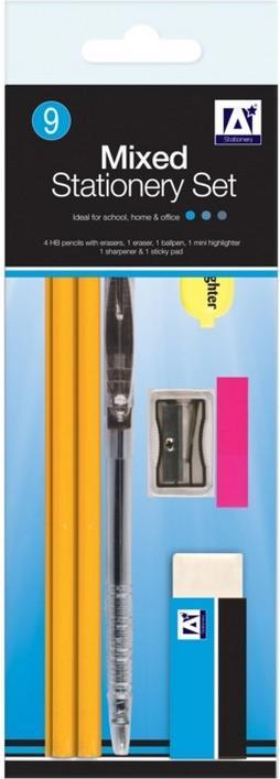 Produktbild A Star SchreibwarenSet Myrrhe 9erPack