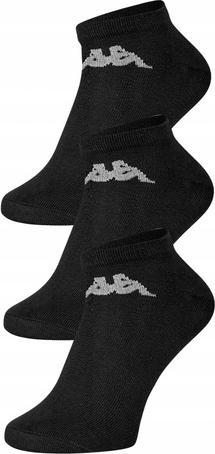 Actual product image Kappa Socken Söckchen 3 Paar Schwarz (43 - 46)