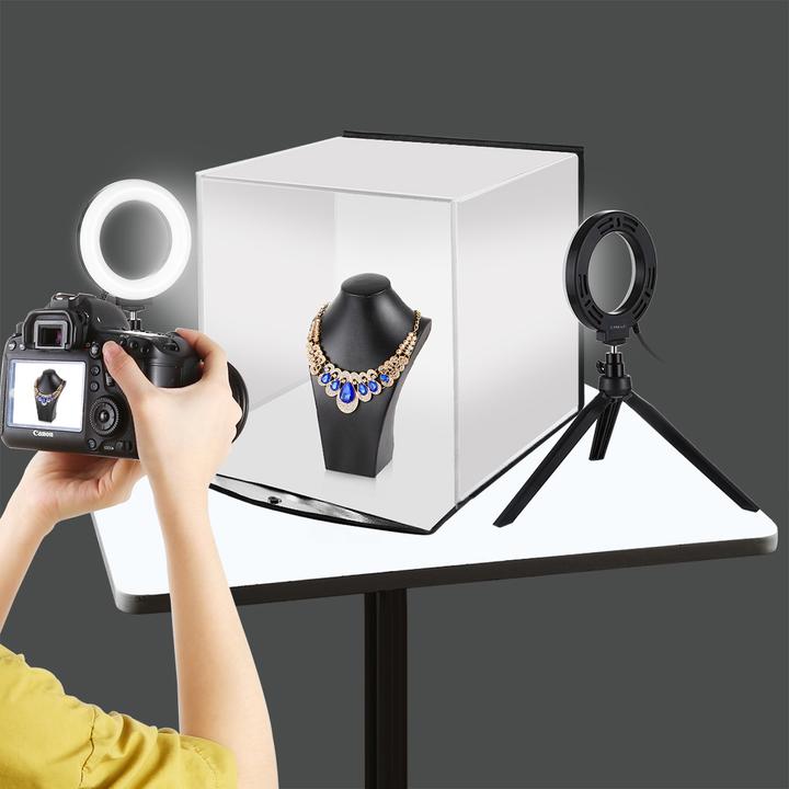 Actual product image Puluz Photo Studio Box 30m with 2x Ring Light (Ring light)