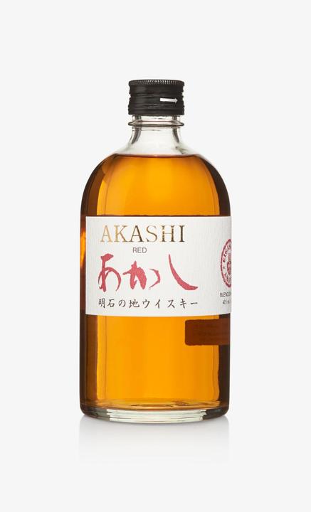 Actual product image White Oak Distillery Akashi Red Blended Japanese Whisky (Blended Whisky, 1 x 50 cl)