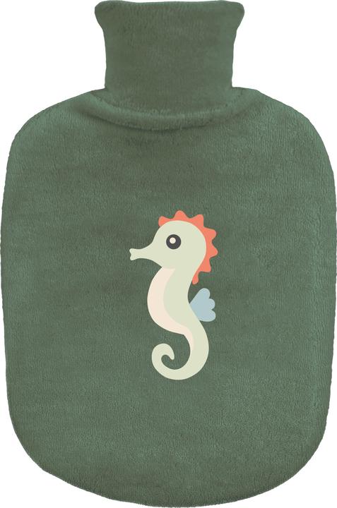 Zewi Gummibettflasche mit Ftébezug Ocean Vibes (0.80 l)