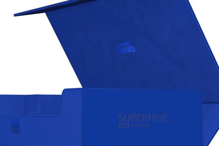 Produktbild Ultimate Guard Kartenbox XenoSkin Superhive 550+ Blau